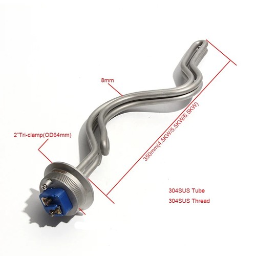 Tri clamp ripple - 2",