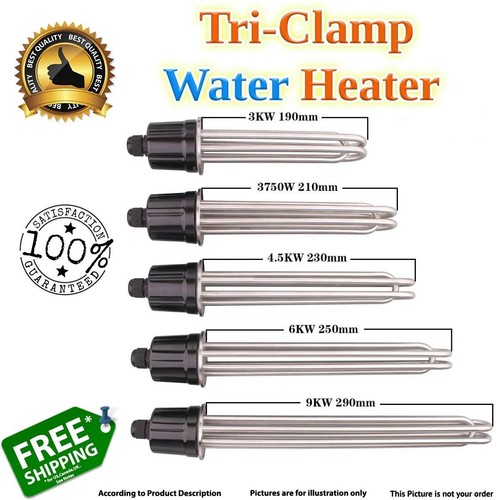 Water heater tri - water, heating